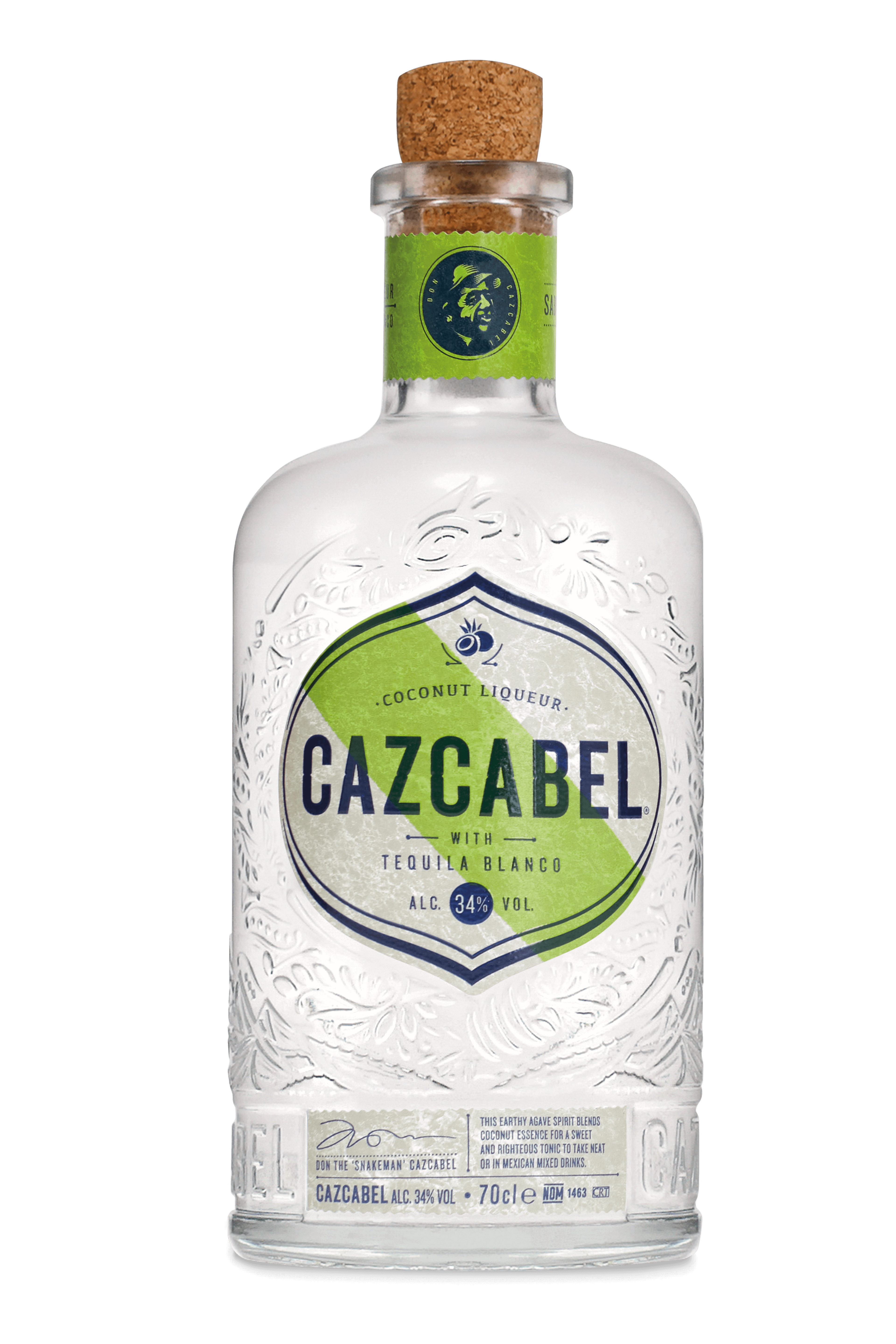 Produktabbildung Cazcabel Coconut Tequila 0,7L
