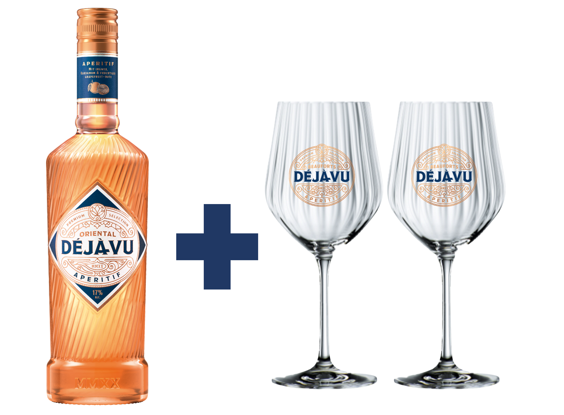 Produktabbildung Oriental Déjà-Vu 0,7l + 2x Markengläser