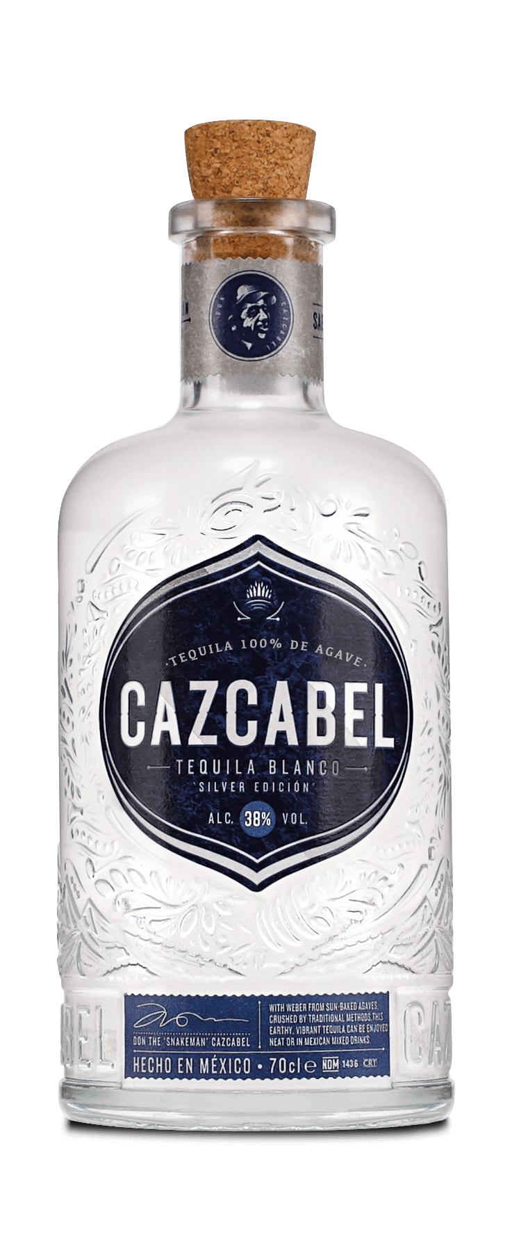 Produktabbildung Cazcabel Blanco Tequila 0,7l