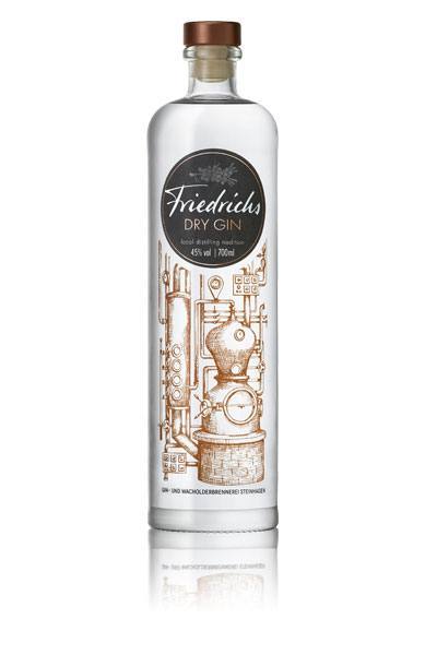 Produktabbildung Friedrichs Dry Gin 0,7l
