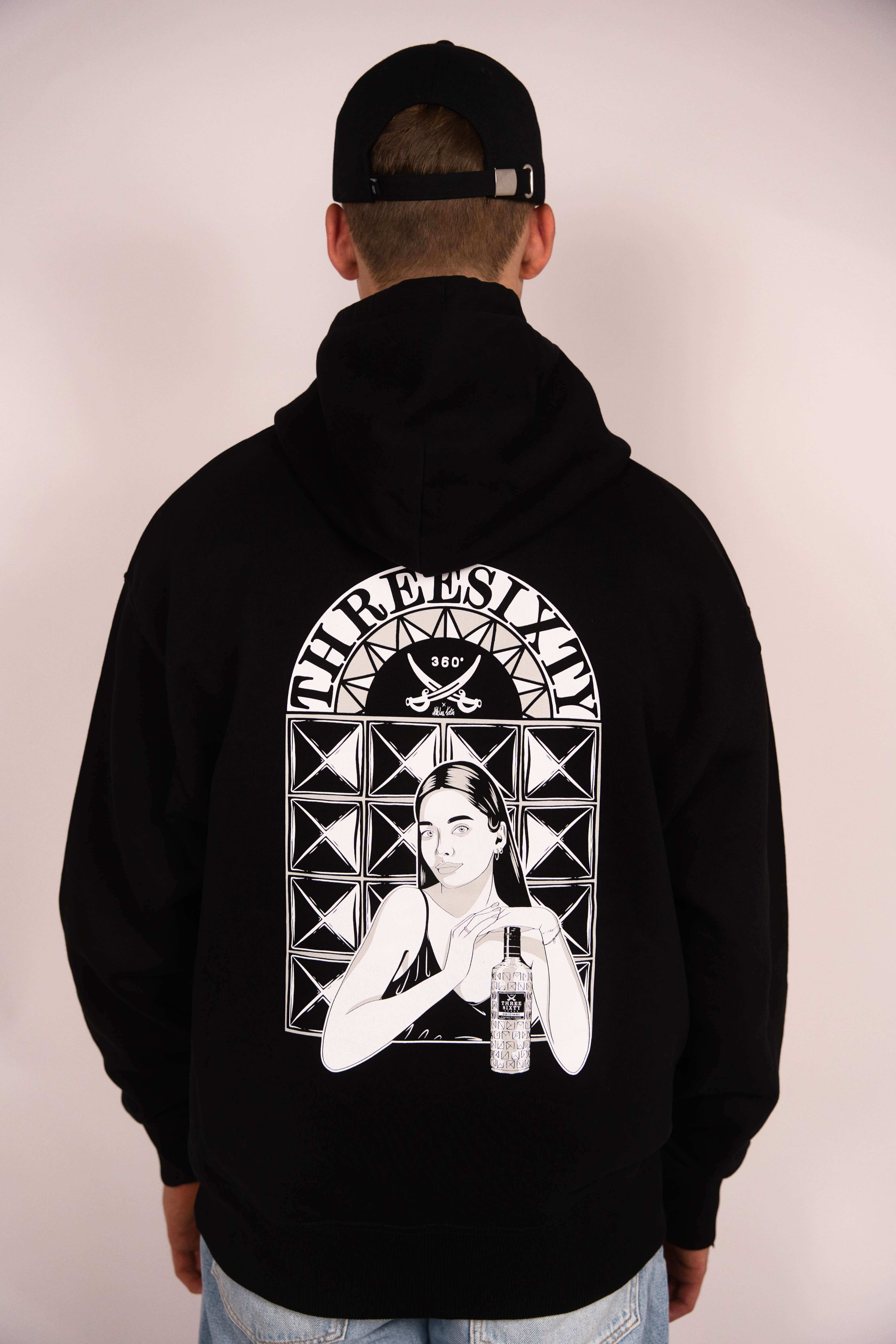 Produktabbildung THREE SIXTY Hoodie Let´s have a Drink
