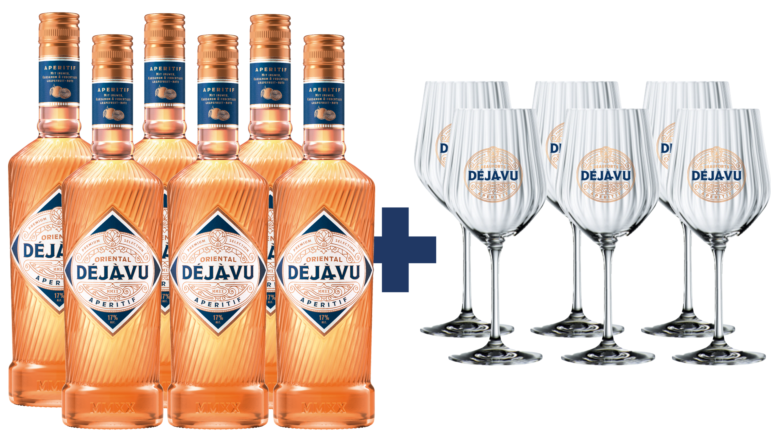 Produktabbildung Oriental Déjà-Vu 6x 0,7l + 6x Markengläser