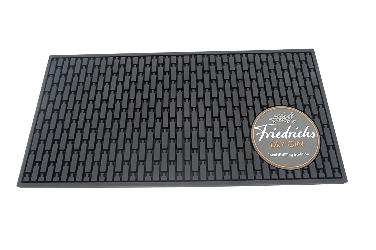 Produktabbildung Friedrichs Dry Gin Barmatte