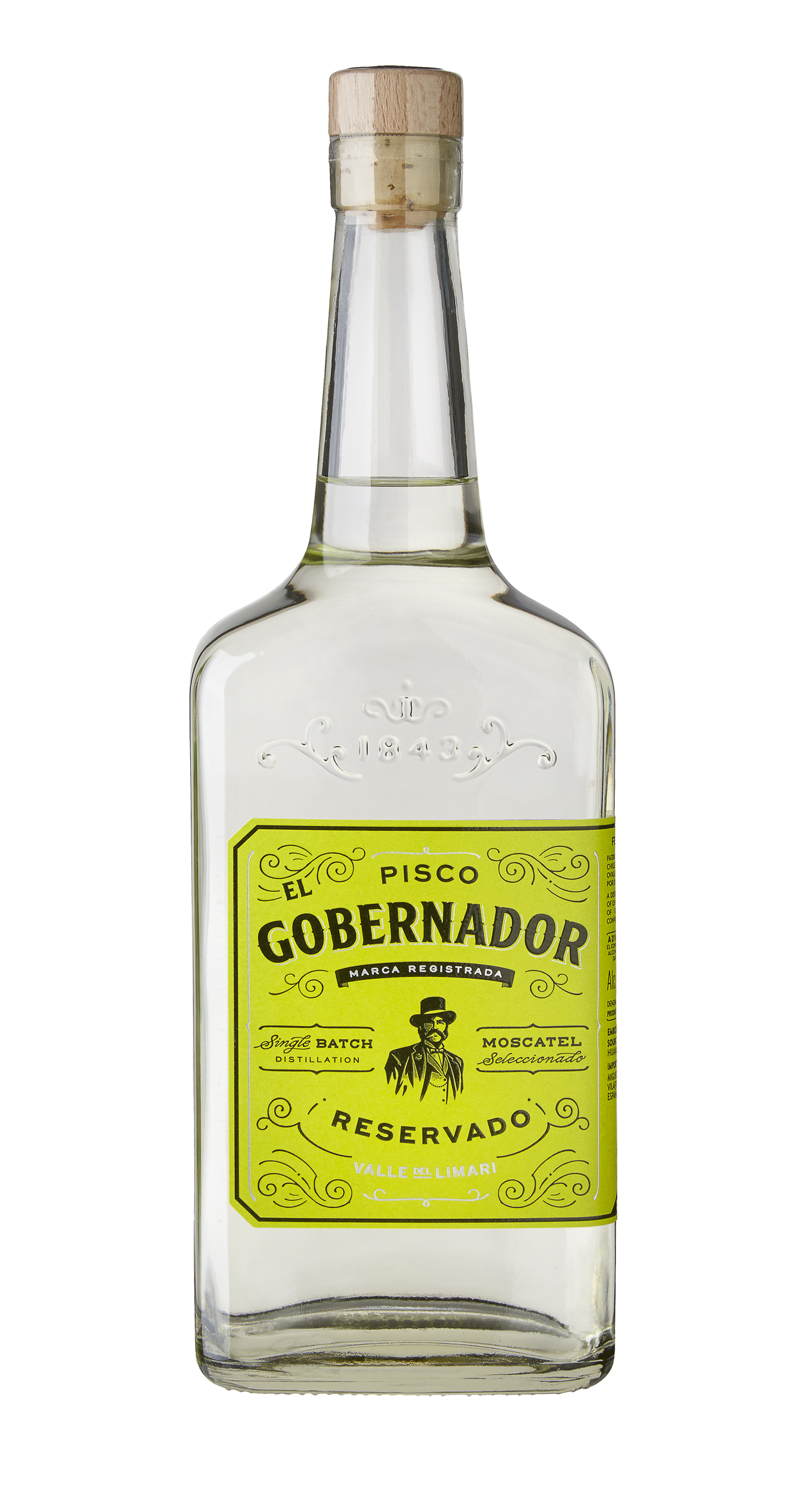 Produktabbildung El Gobernador Pisco 0,7l