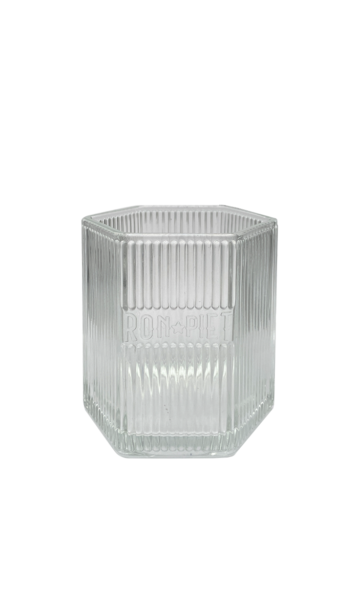 Produktabbildung RON PIET Glas Hexagon 0,3l
