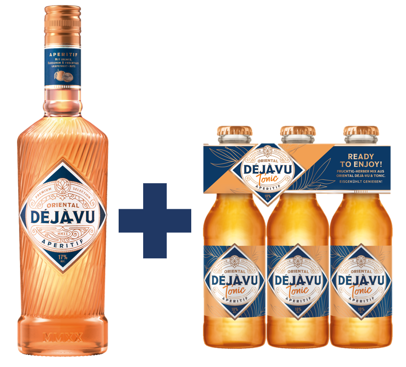Produktabbildung Oriental Déjà-Vu 0,7l + Oriental Déjà-Vu Tonic RTD 3x0,2l