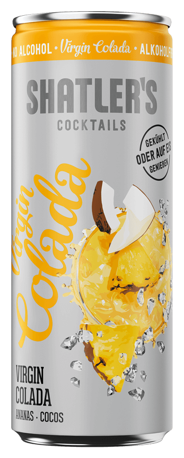 Produktabbildung Shatlers Virgin Colada 250ml alkoholfrei