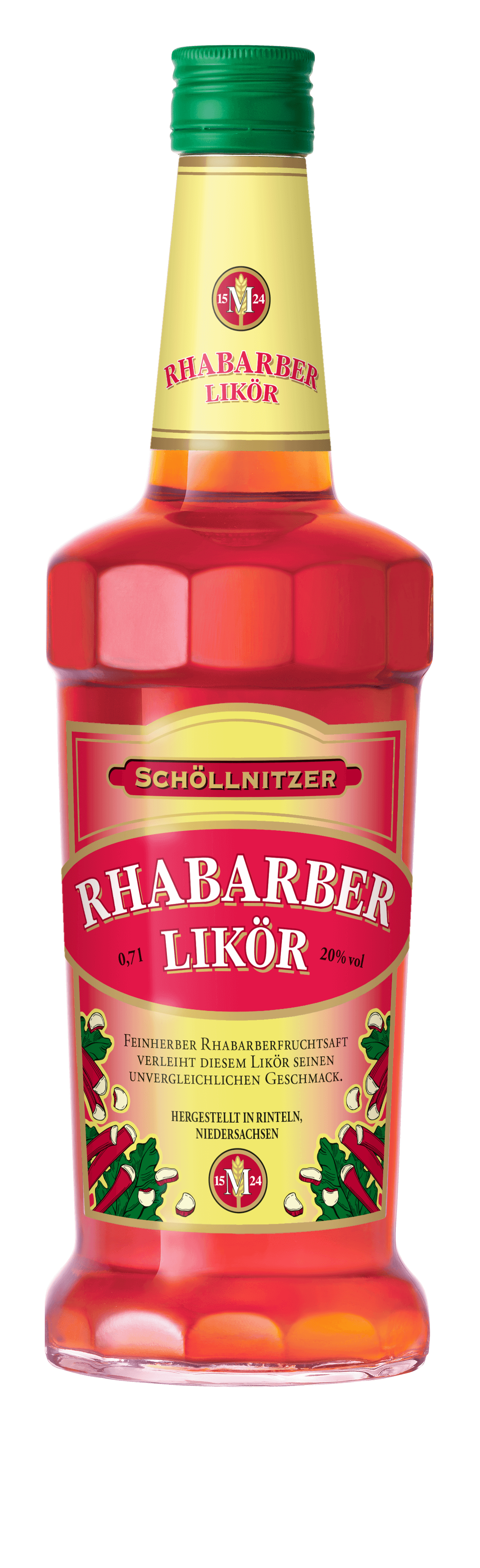 Produktabbildung Schöllnitzer Rhabarber Likör 0,7l