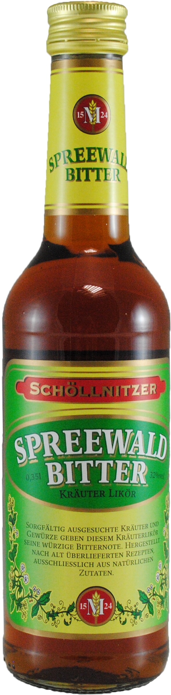 Produktabbildung Schöllnitzer Spreewald Bitter 0,35l