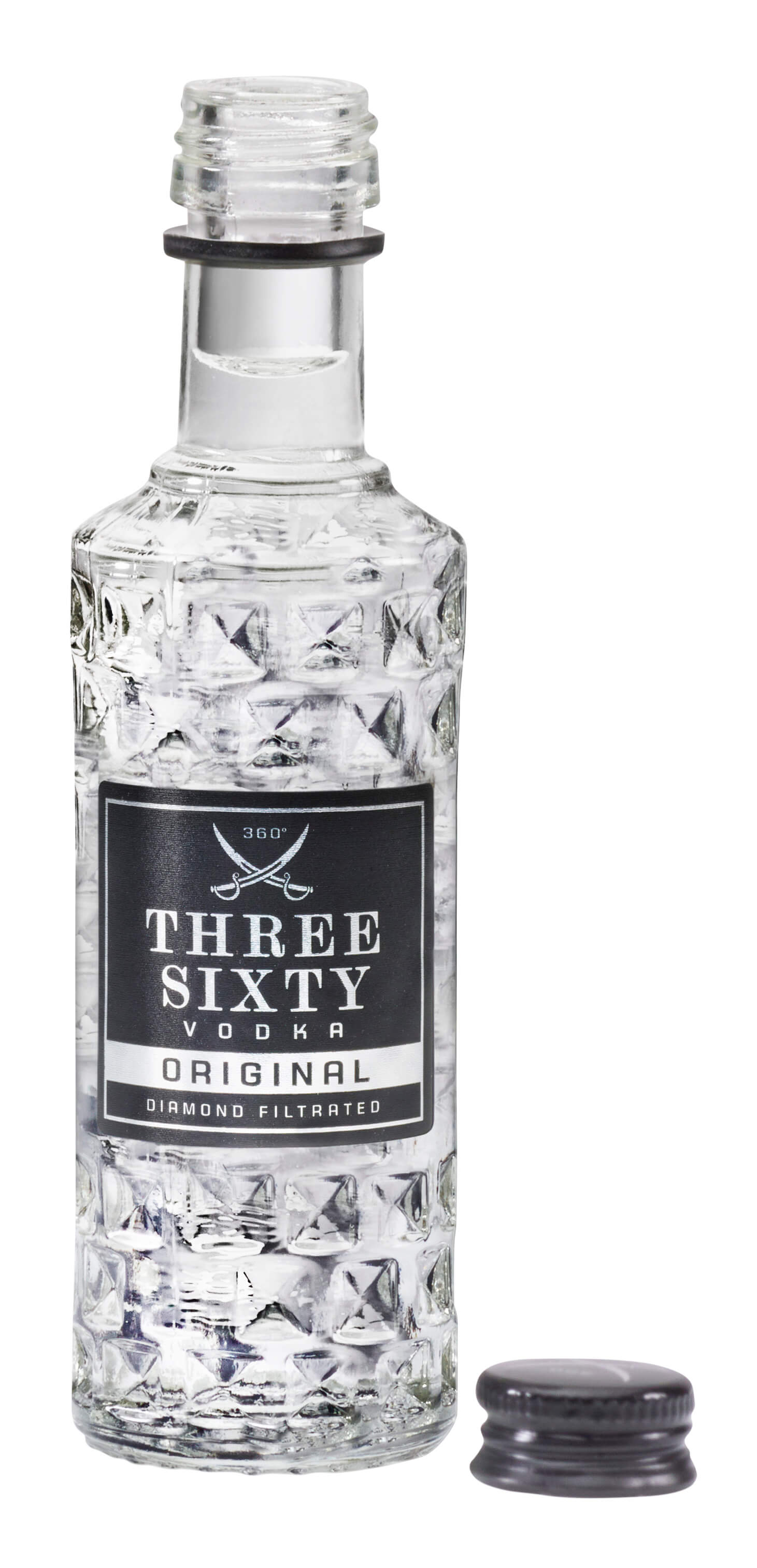 THREE SIXTY Vodka 0,04l offen