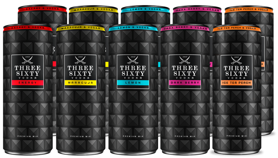 Produktabbildung THREE SIXTY RTD Probier-Bundle