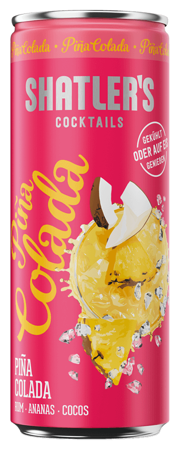 Produktabbildung Shatlers Piña Colada 250ml