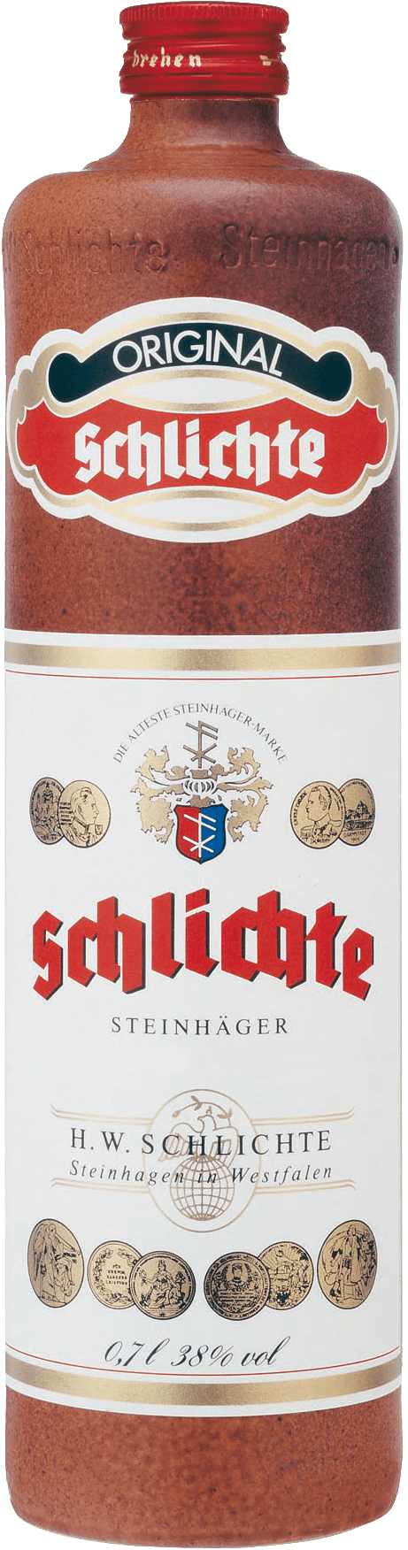 Produktabbildung Original Schlichte Steinhäger Ton 0,7l