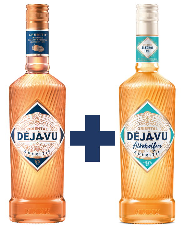 Produktabbildung Oriental Déjà-Vu 0,7l + Oriental Déjà-Vu Alkohlfrei 0,7l