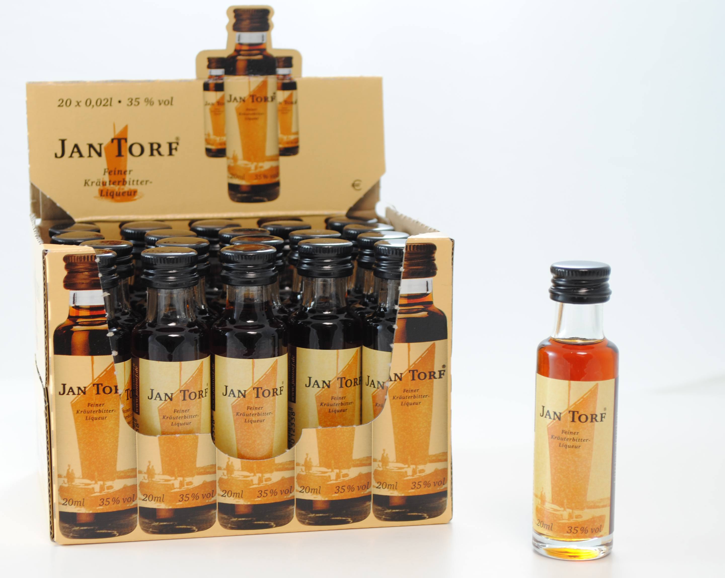 Produktabbildung Jan Torf Feiner Kräuter-Liqueur 0,02l