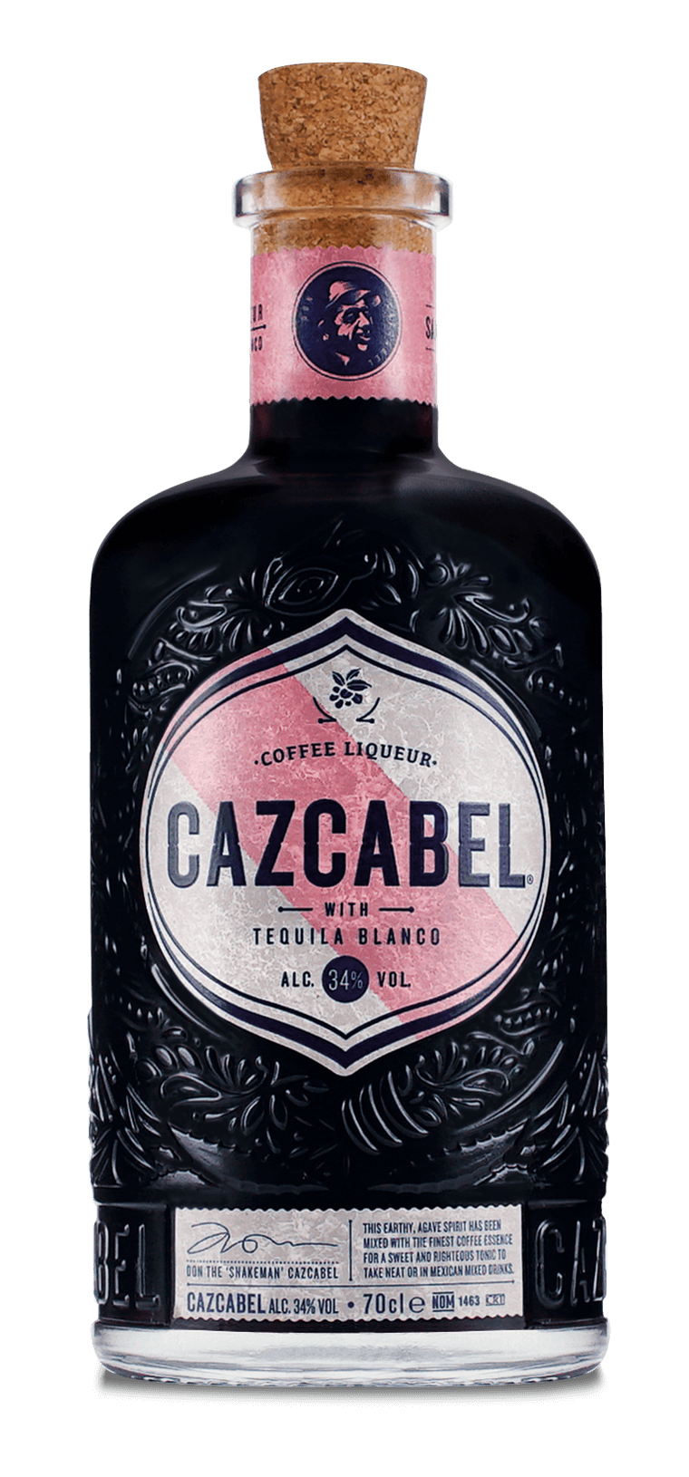 Produktabbildung Cazcabel Coffee Tequila 0,7L 34% Vol.